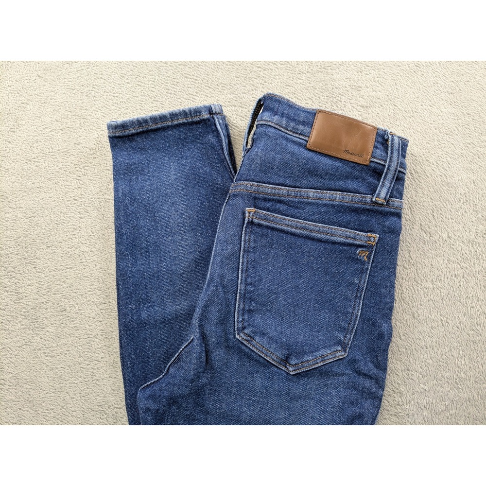 Madewell 10 High-Rise Skinny Jeans Size 26 Blue Denim Medium Wash High Waisted